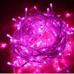 5M 50 LED Battery Powered Fairy Lights - Pink